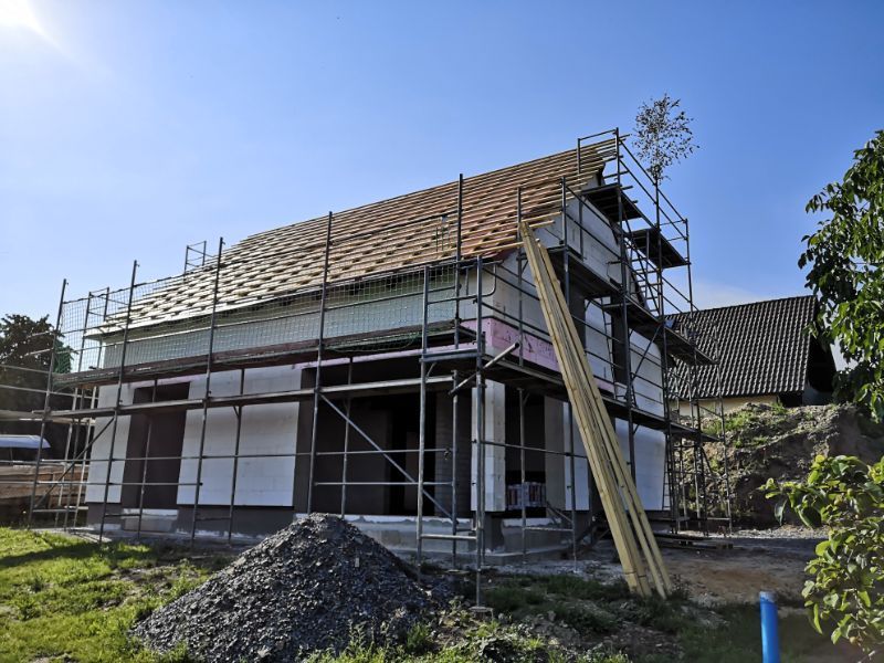 Bild von Baustelle Haus