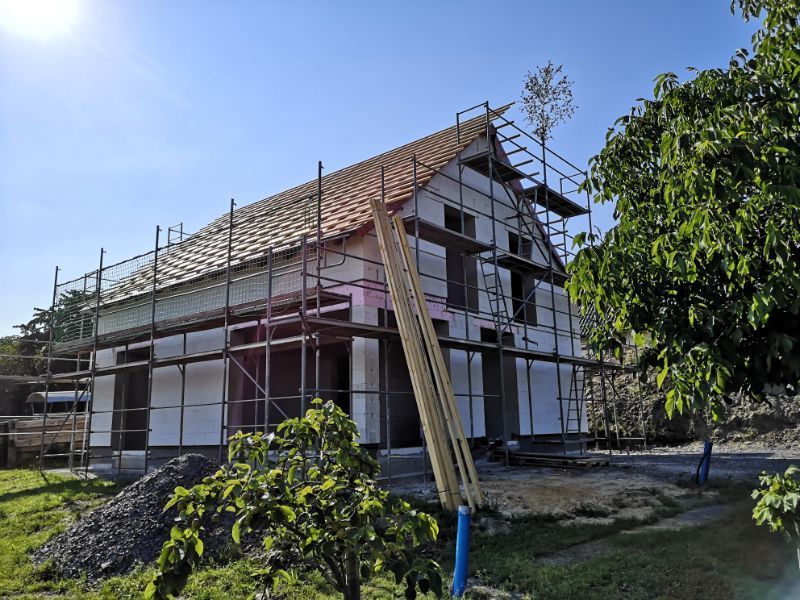 Bild von Baustelle Haus