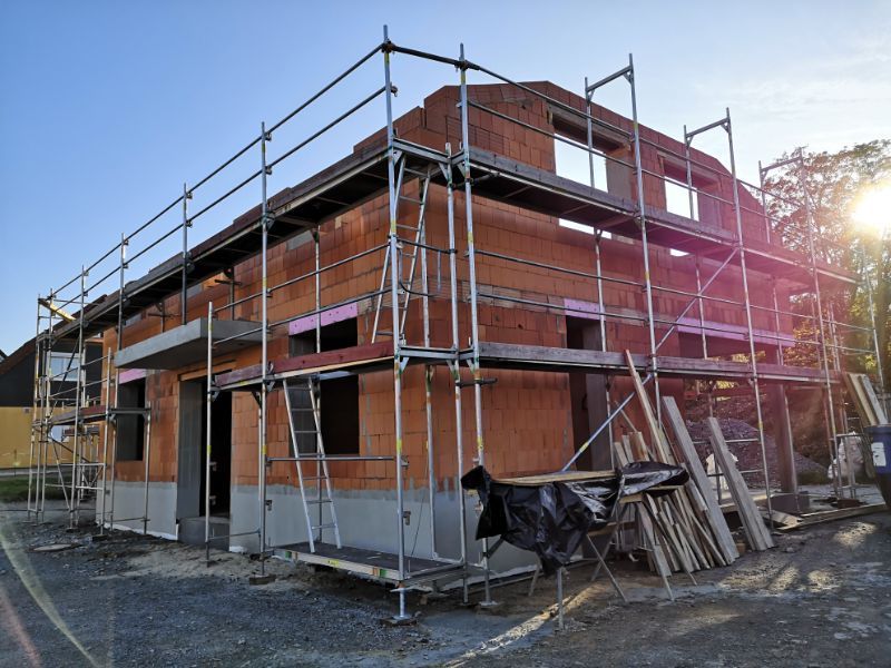 Bild von Baustelle Haus