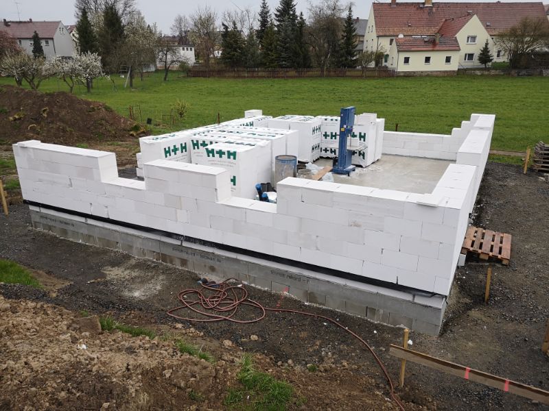 Bild von Baustelle Haus