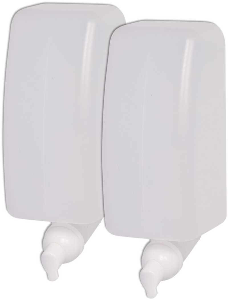 Seifen-, Schaumseifenkartusche zur Befüllung von WB Seifenspender Design Line.
Durch eine neue vormontierte Pumpe ist der Kartuschenwechsel eine hygienische, saubere und sichere Angelegenheit. Zudem werden undichte und tropfende Pumpeneinheiten vermieden.