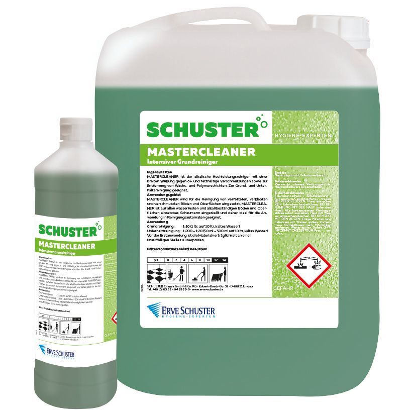 Der alkalische Hochleistungsreiniger mit einer breiten Wirkung gegen öl- und fetthaltige Verschmutzung. Ideal zur Grundreinigung besonders verschmutzter Böden.