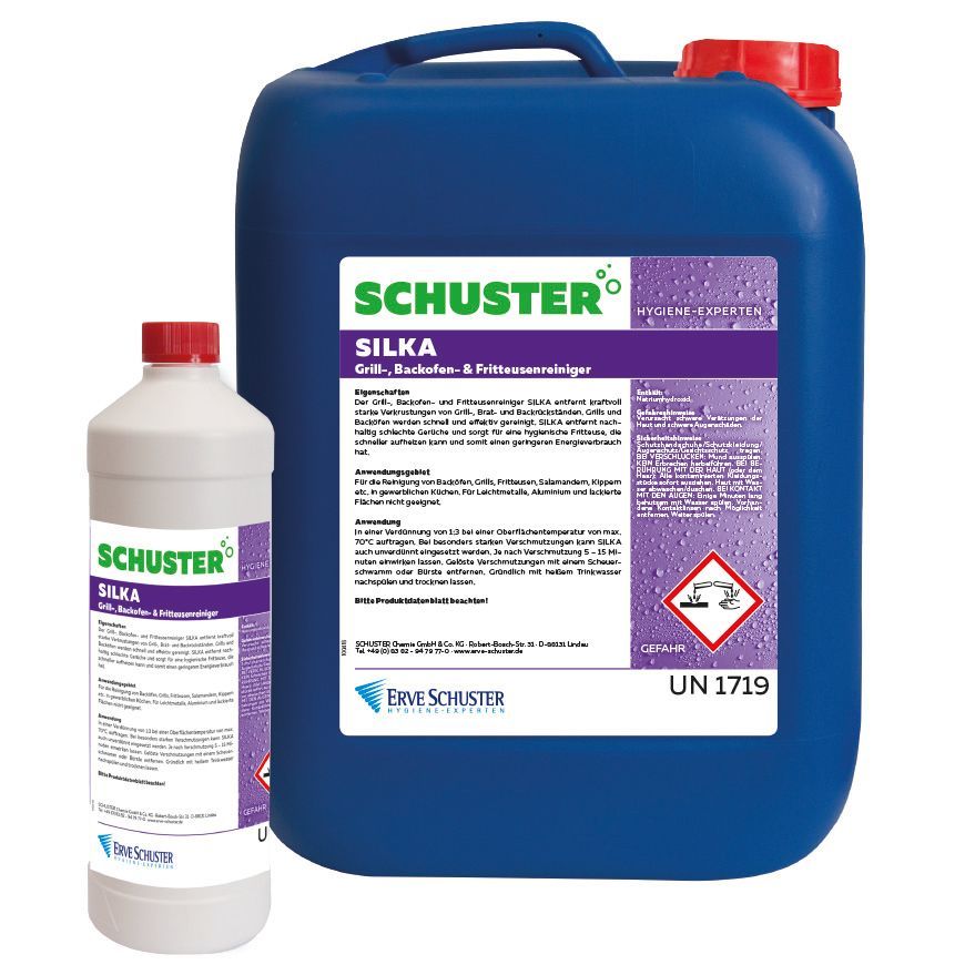 Dieses Grillreinigerkonzentrat entfernt kraftvoll starke Verkrustungen von Grill-, Brat- und Backrückständen. Grills und Backöfen werden schnell und effektiv gereinigt.