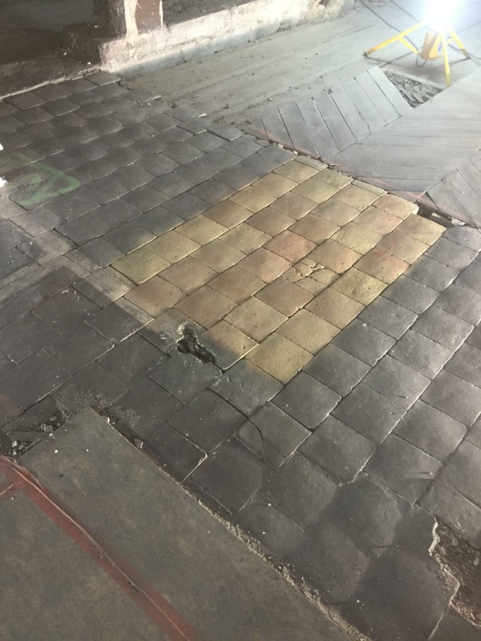 Gommage des tomettes Lyon