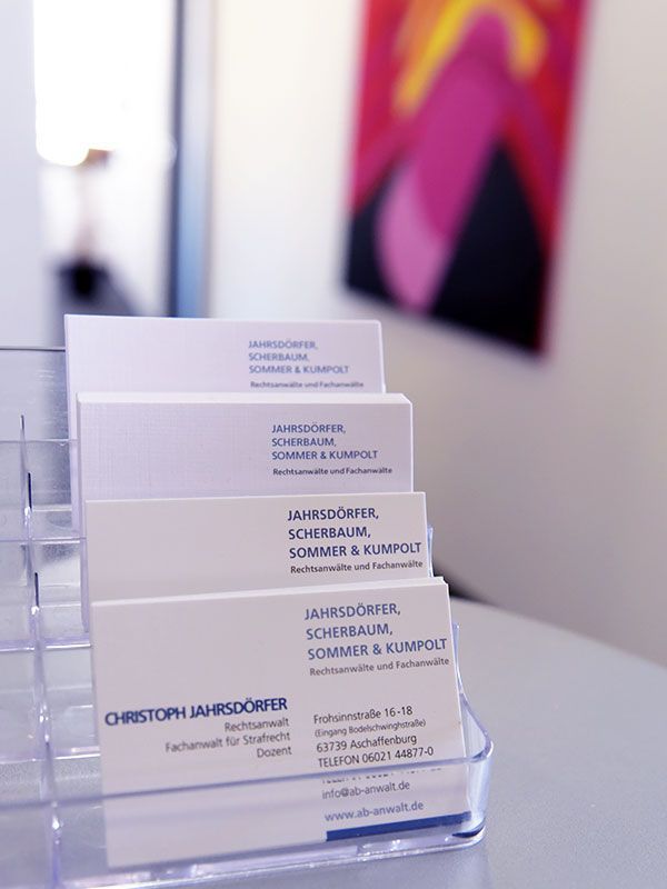 Rechtsanwälte und Fachanwälte Jahrsdörfer, Scherbaum, Sommer und Kumpolt