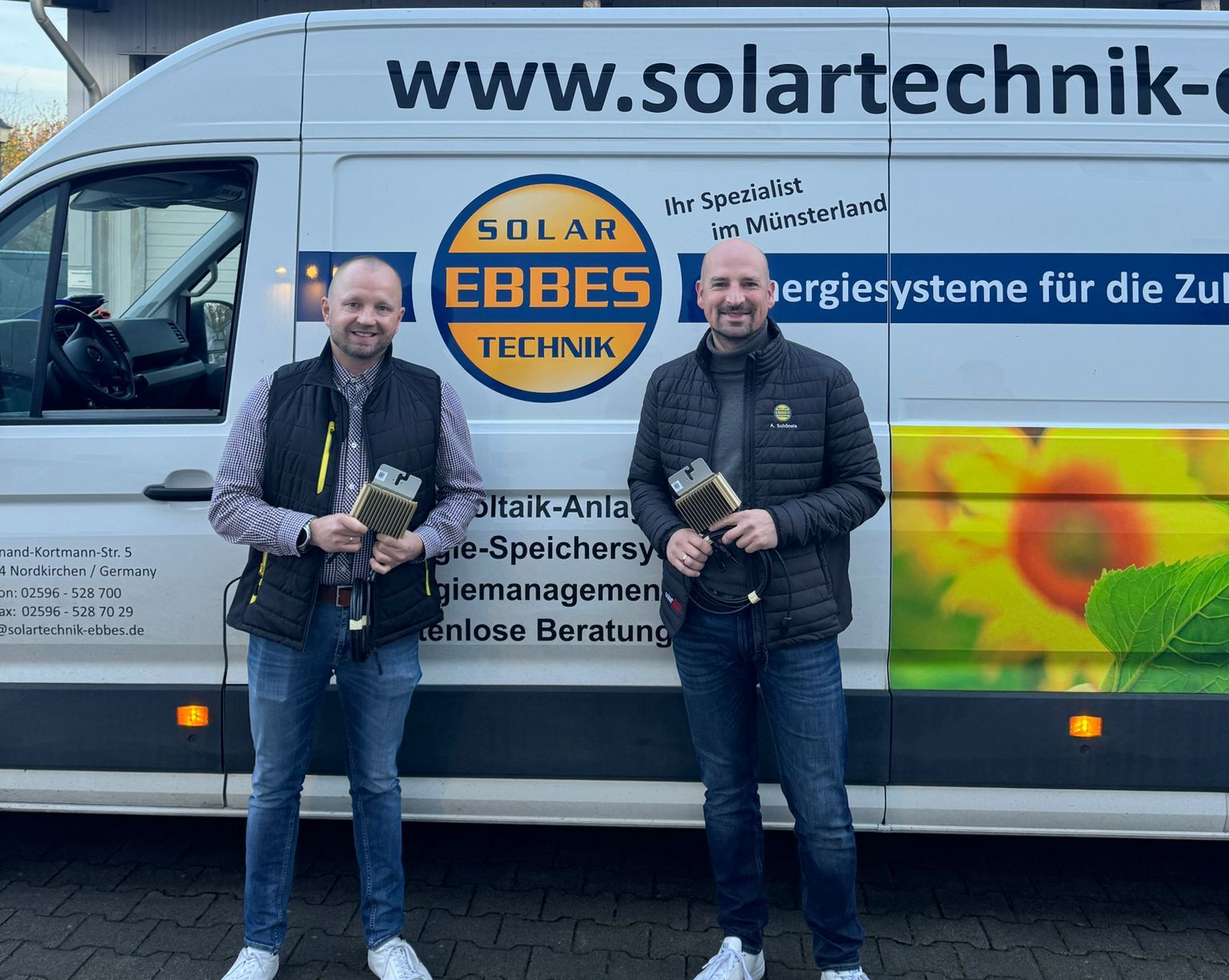 Solartechnik Ebbes & SolaEdge Partnerschaft