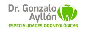 Un logotipo para un dentista llamado Dr. Gonzalo Ayllón.