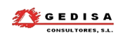 Un logotipo para una empresa llamada gedisa consultores sl
