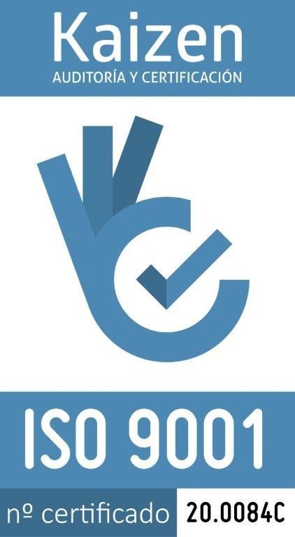 A logo for kaizen auditoria y certificacion iso 9001