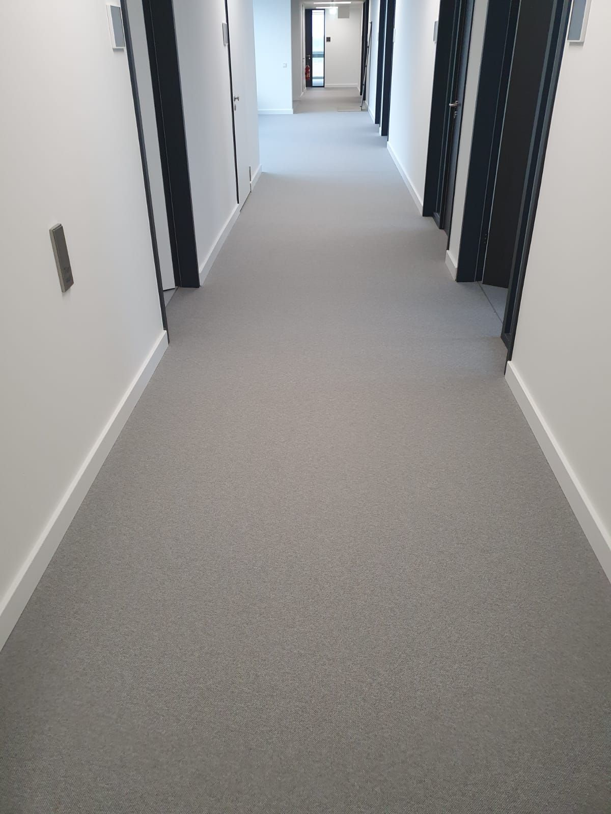 Teppichgestaltung in Grau