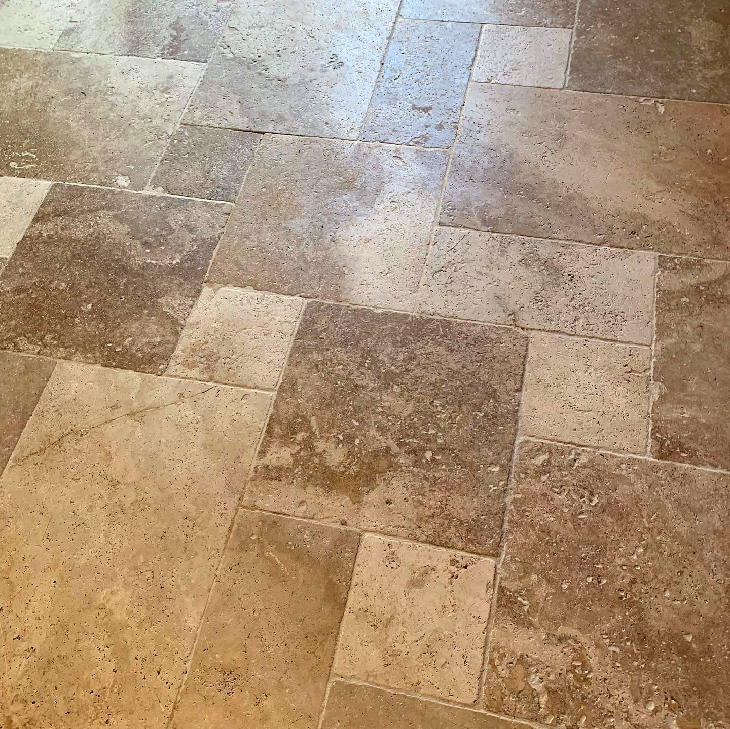 Sol en dalles de terre cuite 02