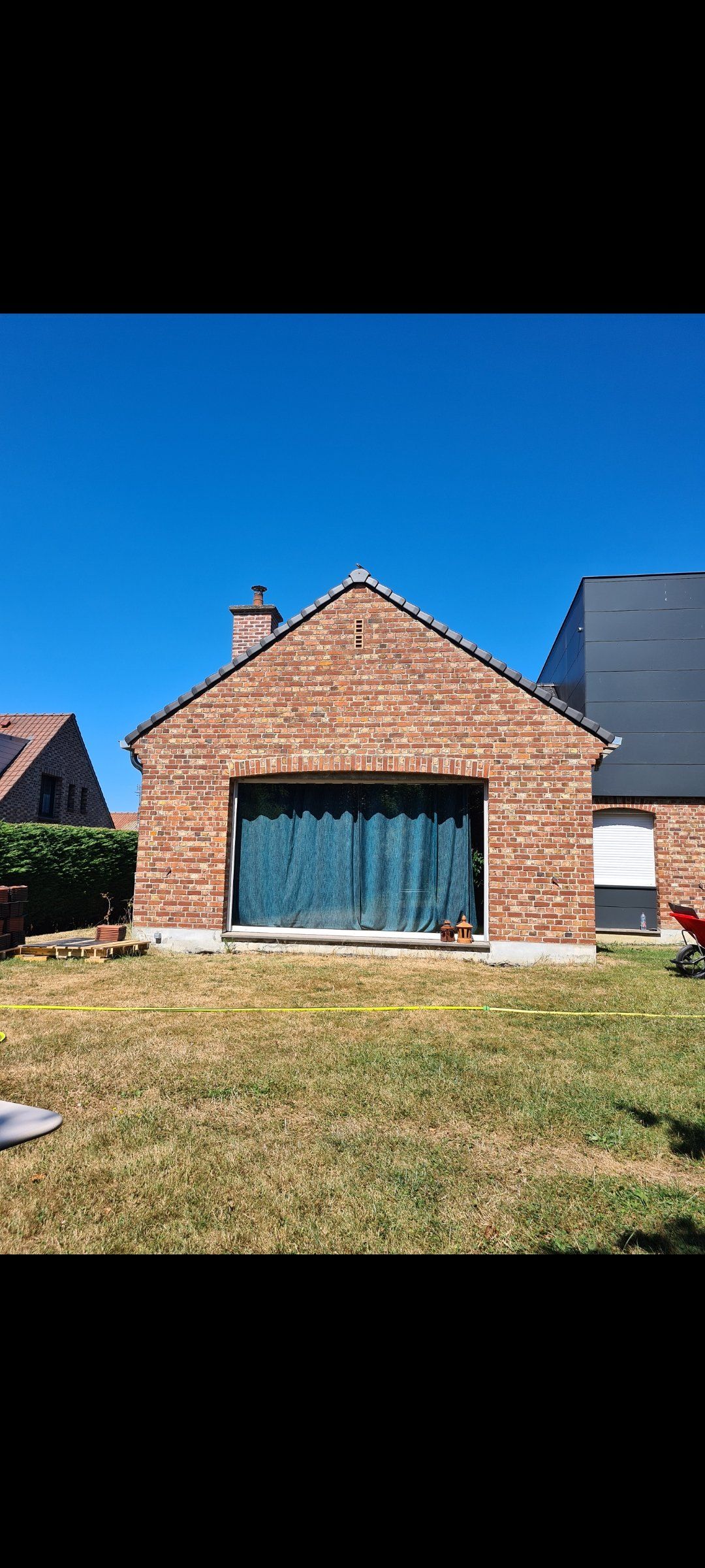 Vue de maison de face