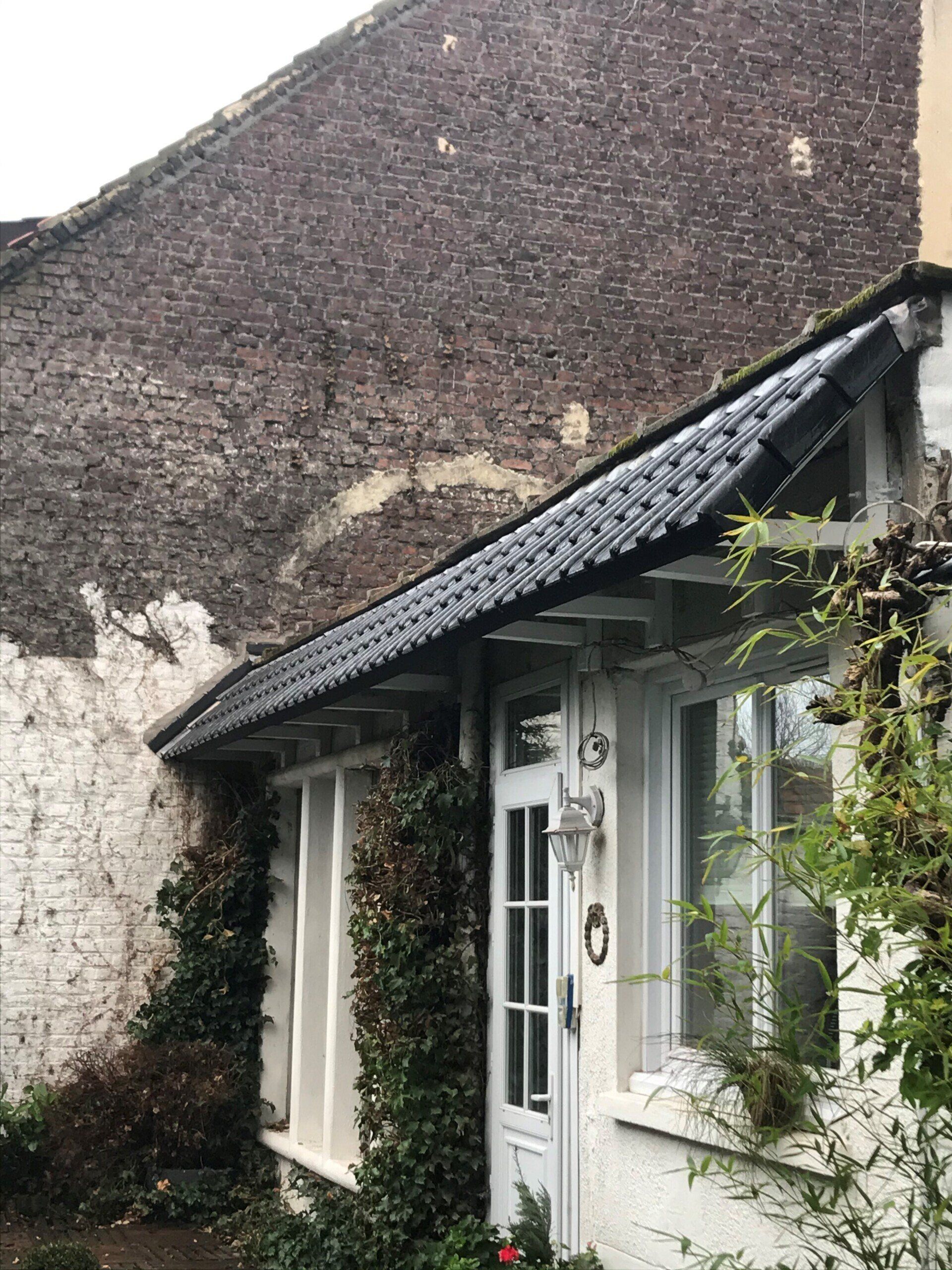 Toiture rénovée en pente