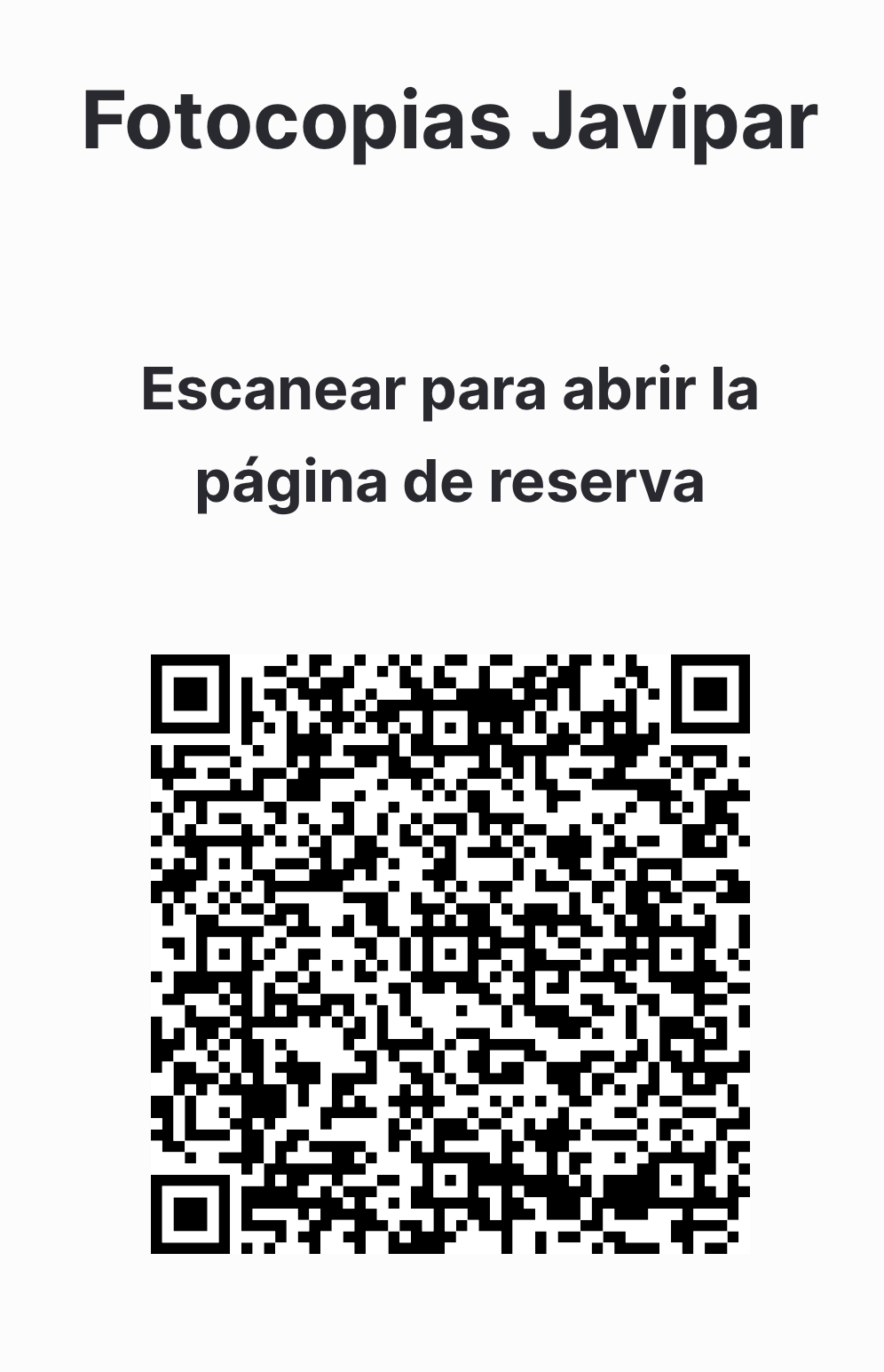 Un código QR en blanco y negro sobre un fondo blanco.