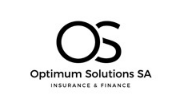 Un logo noir et blanc pour des solutions optimales en assurance et finance.
