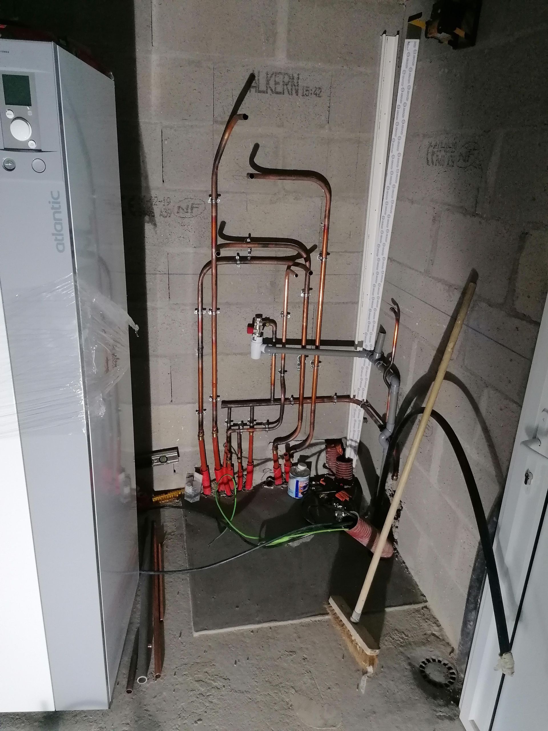 Etape 1 pompe à chaleur