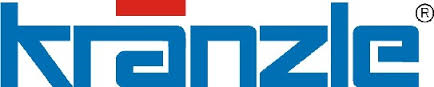 Kranzle-Logo in blauer Schrift mit rotem Rechteck und Symbol für eingetragene Warenzeichen.