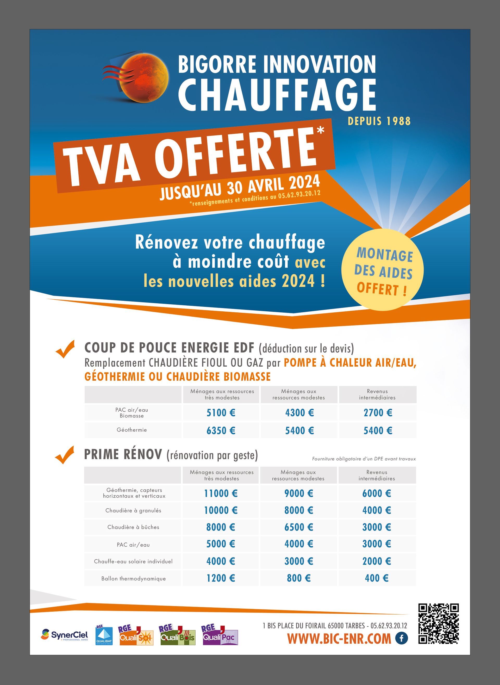 Page 1 du flyer