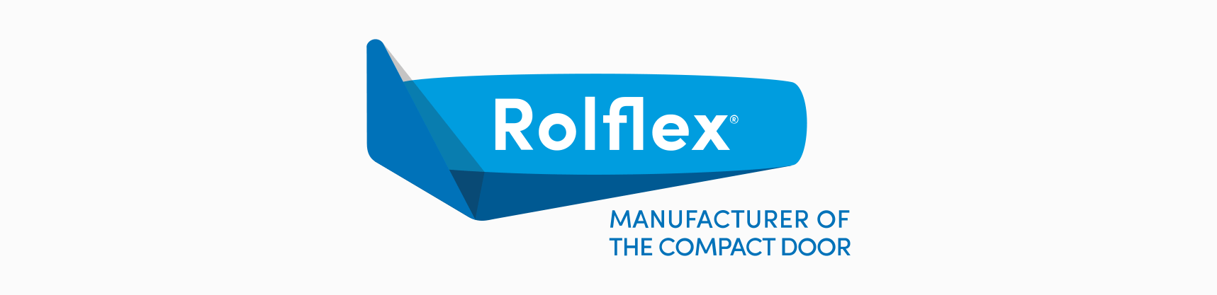 Ein blaues Schild mit der Aufschrift Rolflex