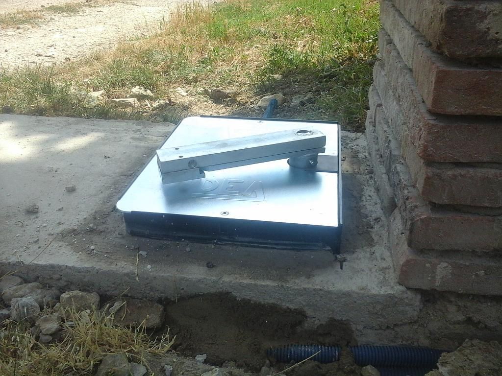 Moteur automatisme DEA enterré