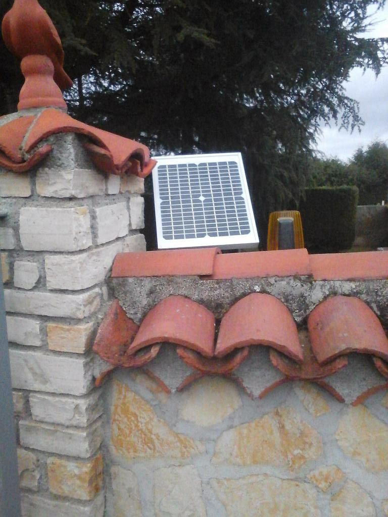 Automatisme à énergie solaire