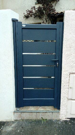 Portillon bleu modèle NOTUS