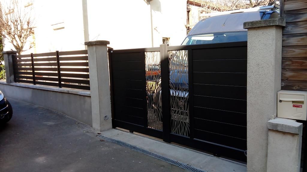 Portail et clôture et automatisés après travaux
