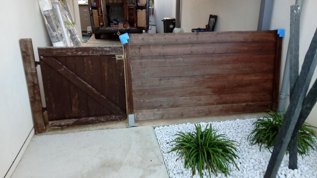 Modification d'une entrée avant travaux