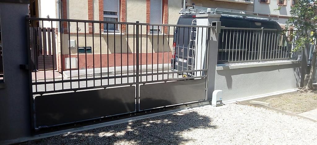 Portail de résidence