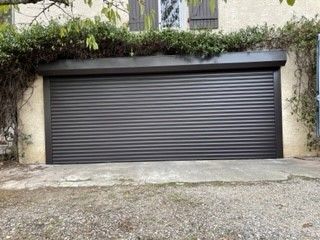 Porte aluminium roulable