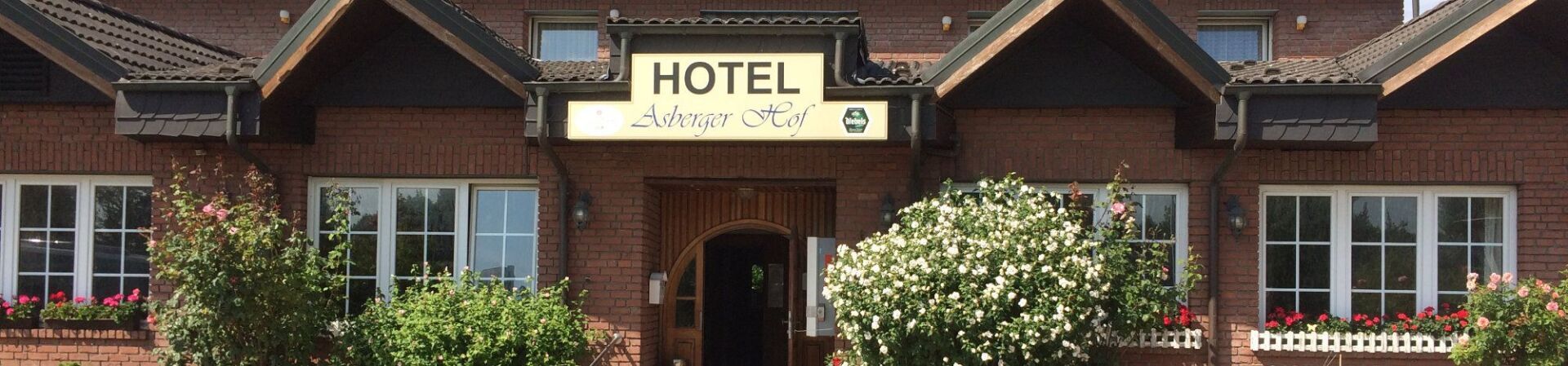 Hotel Asberger Hof Frontansicht