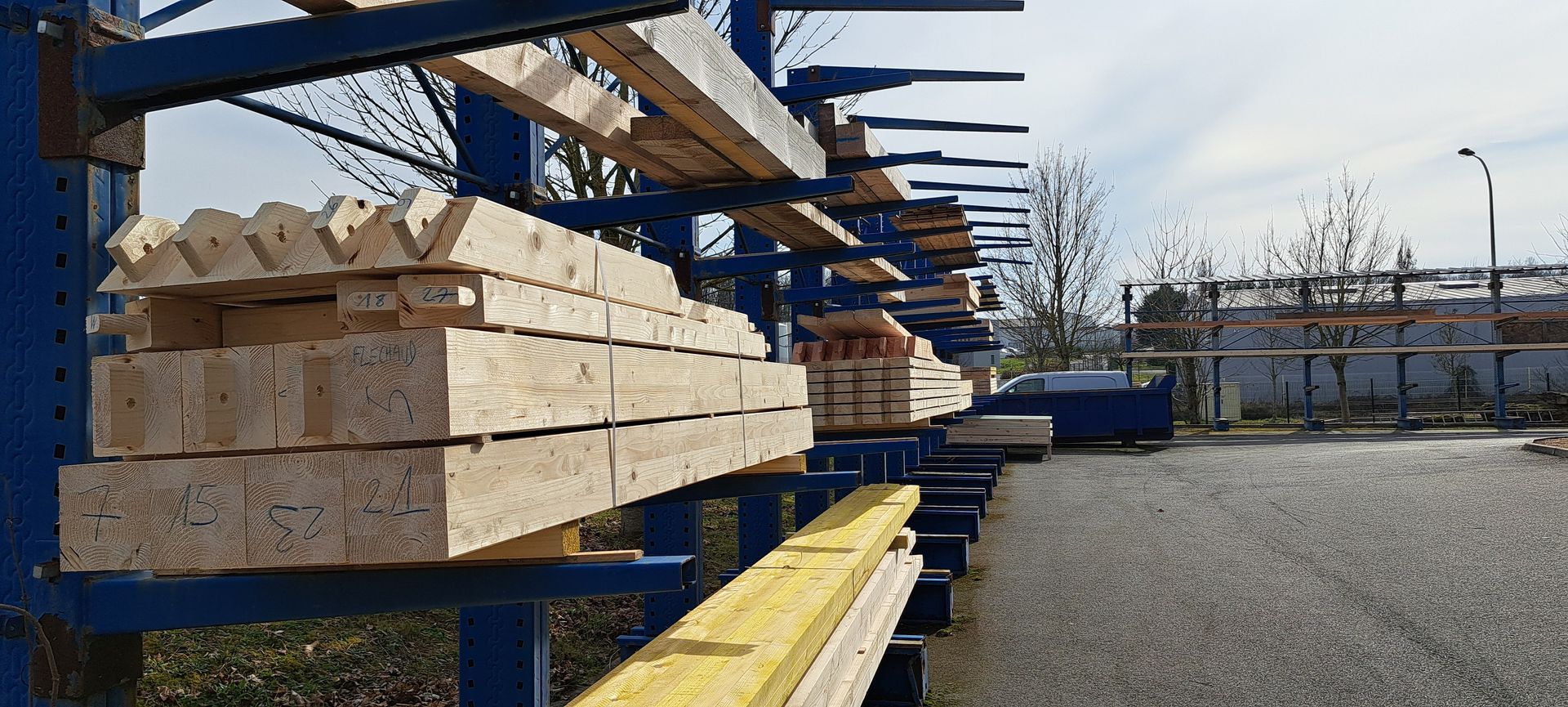 Bois stocké