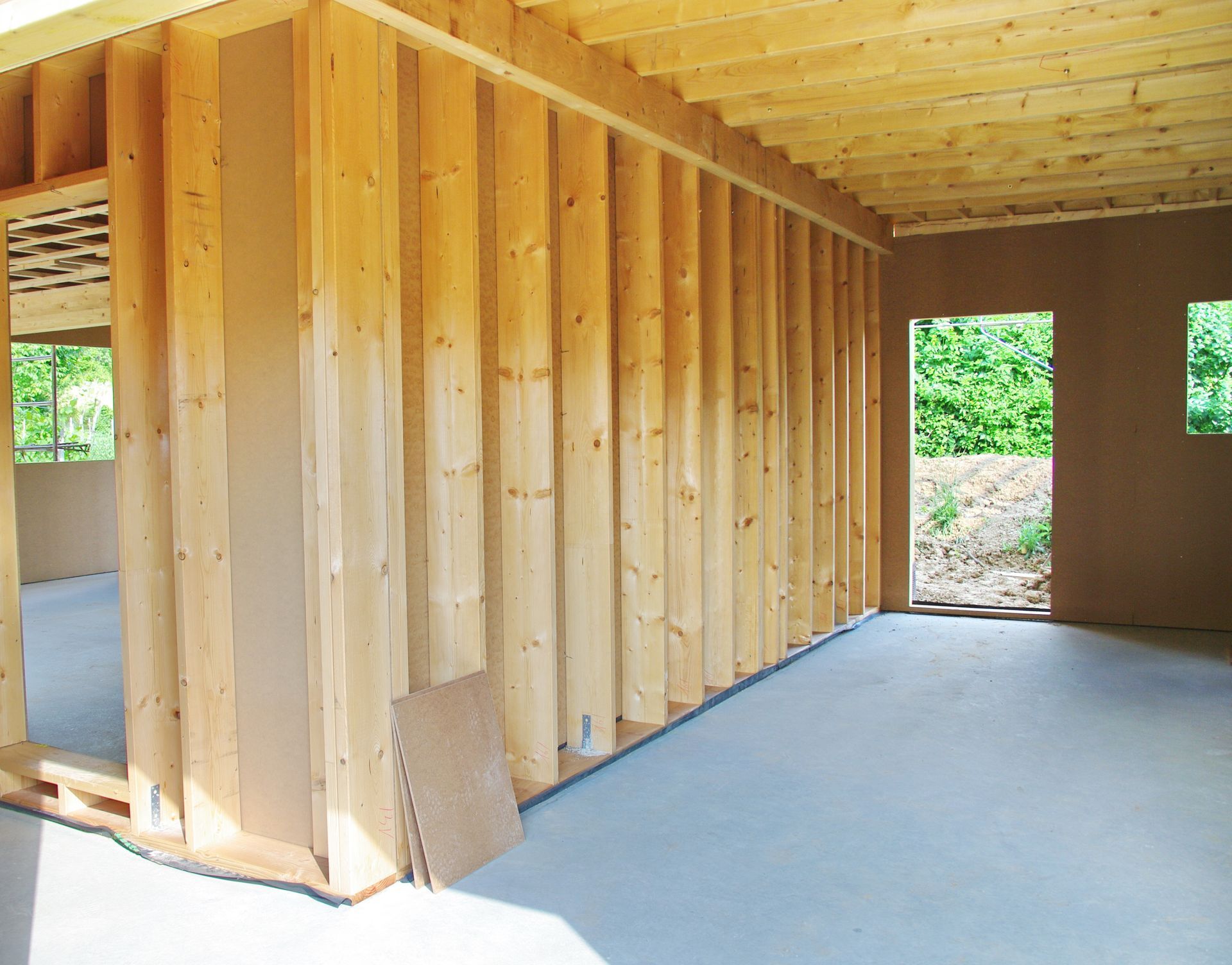 Travaux intérieur d'une maison