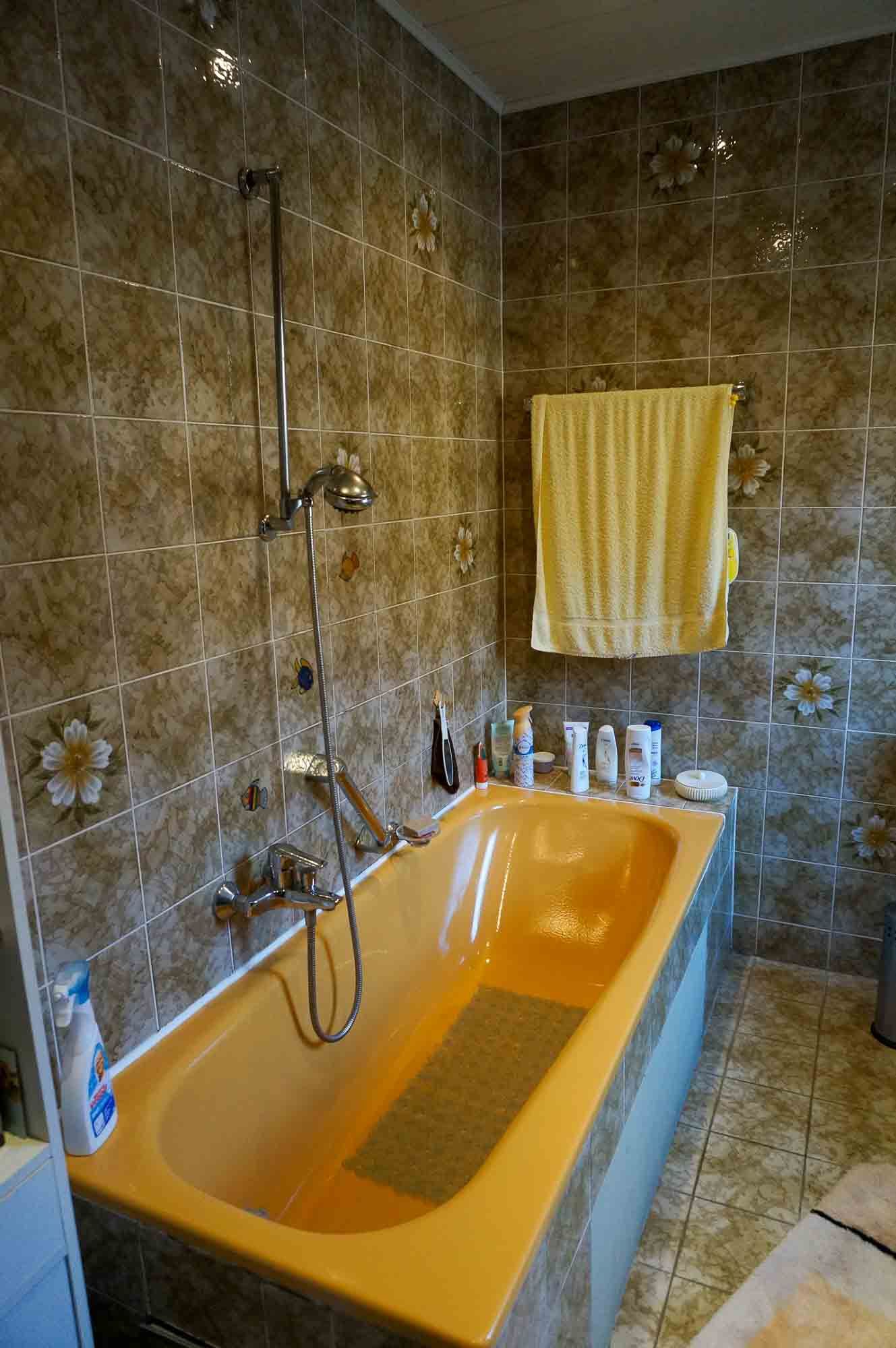 Badezimmer vor der Neugestaltung