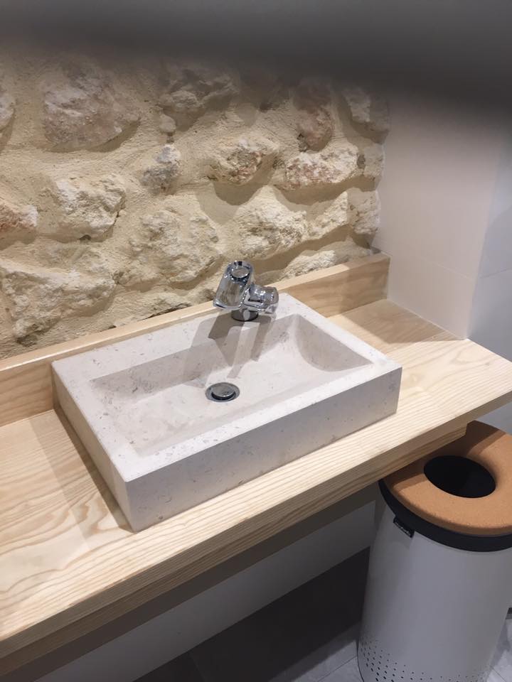 Installation lavabo