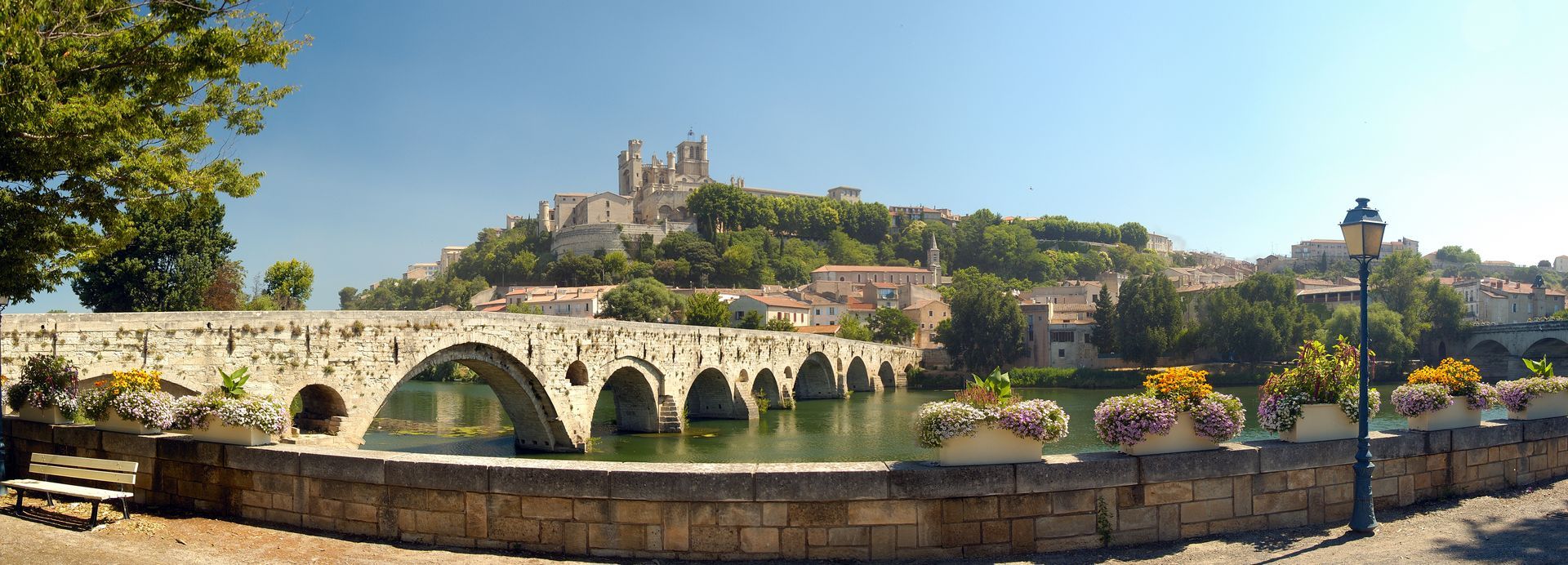 Panorama de la ville de Béziers