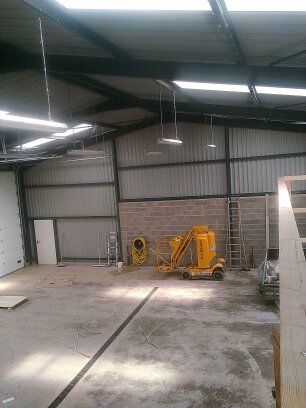 Électricité hangar