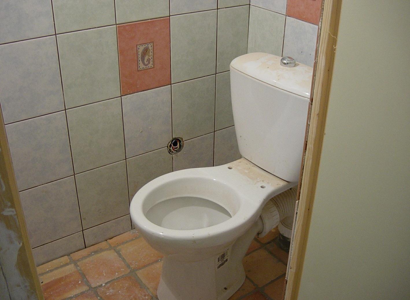 sanitor création carrelage mur et sol de wc