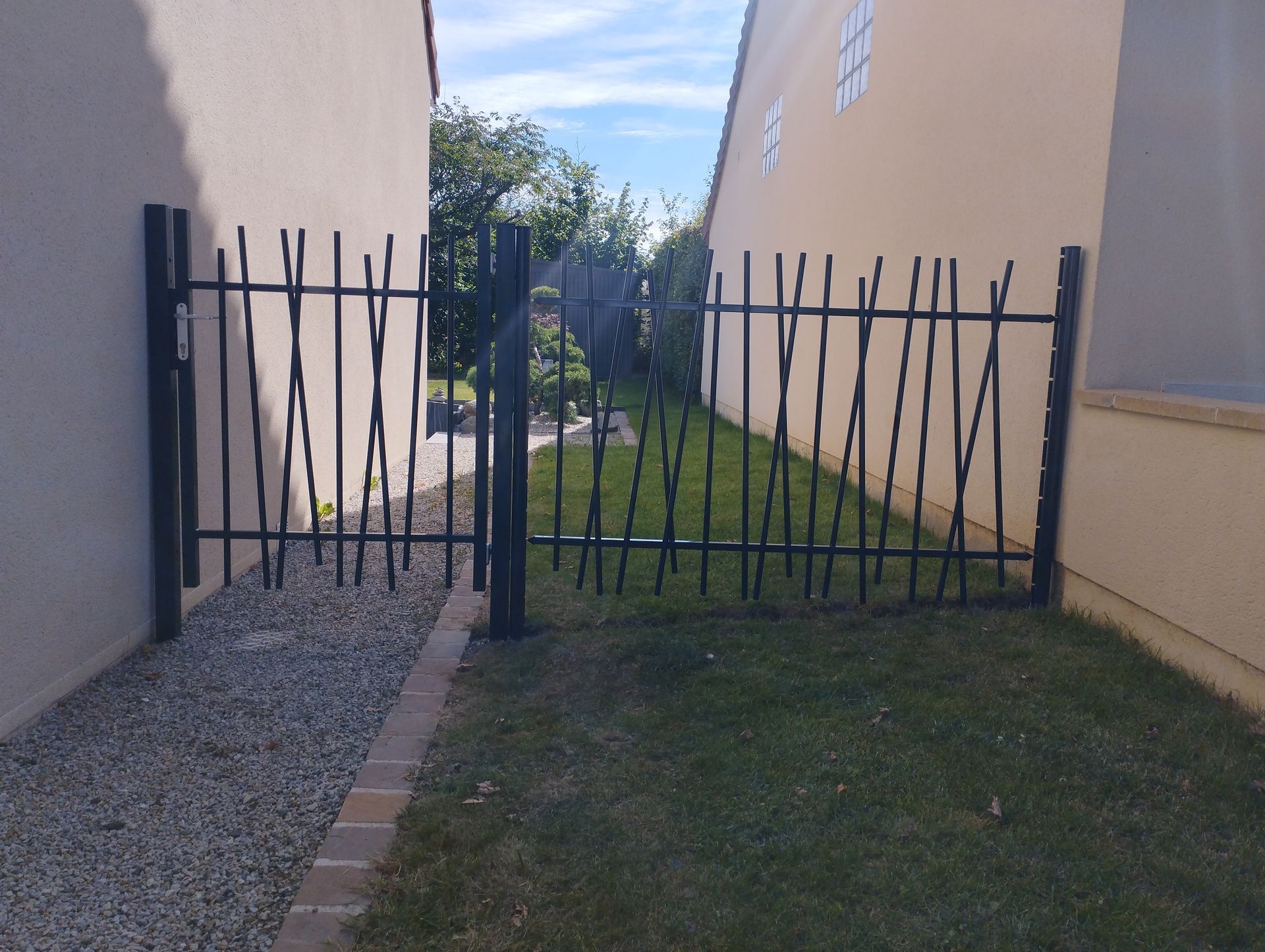 Clôture fauvel après travaux