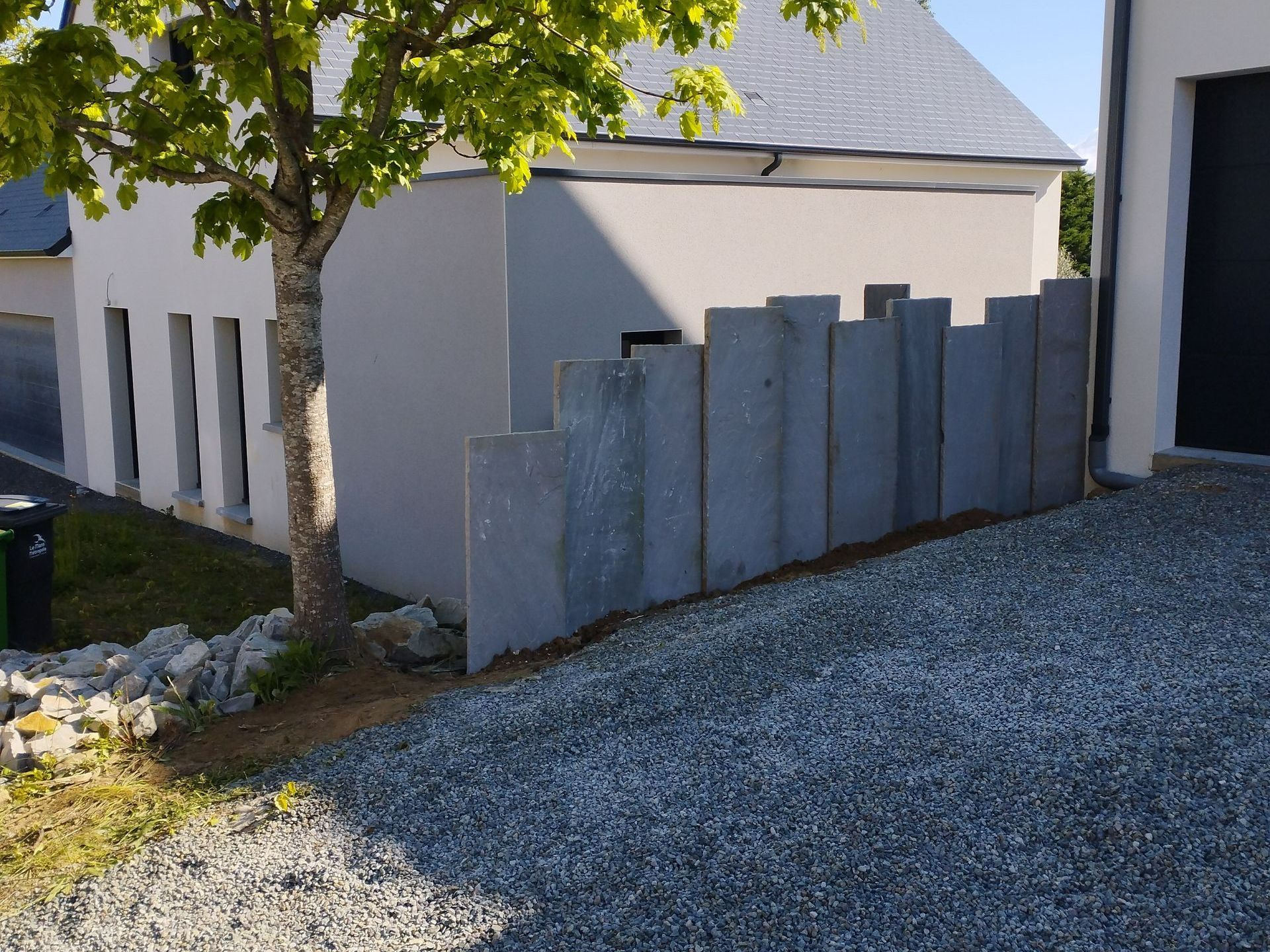 Clôture après travaux