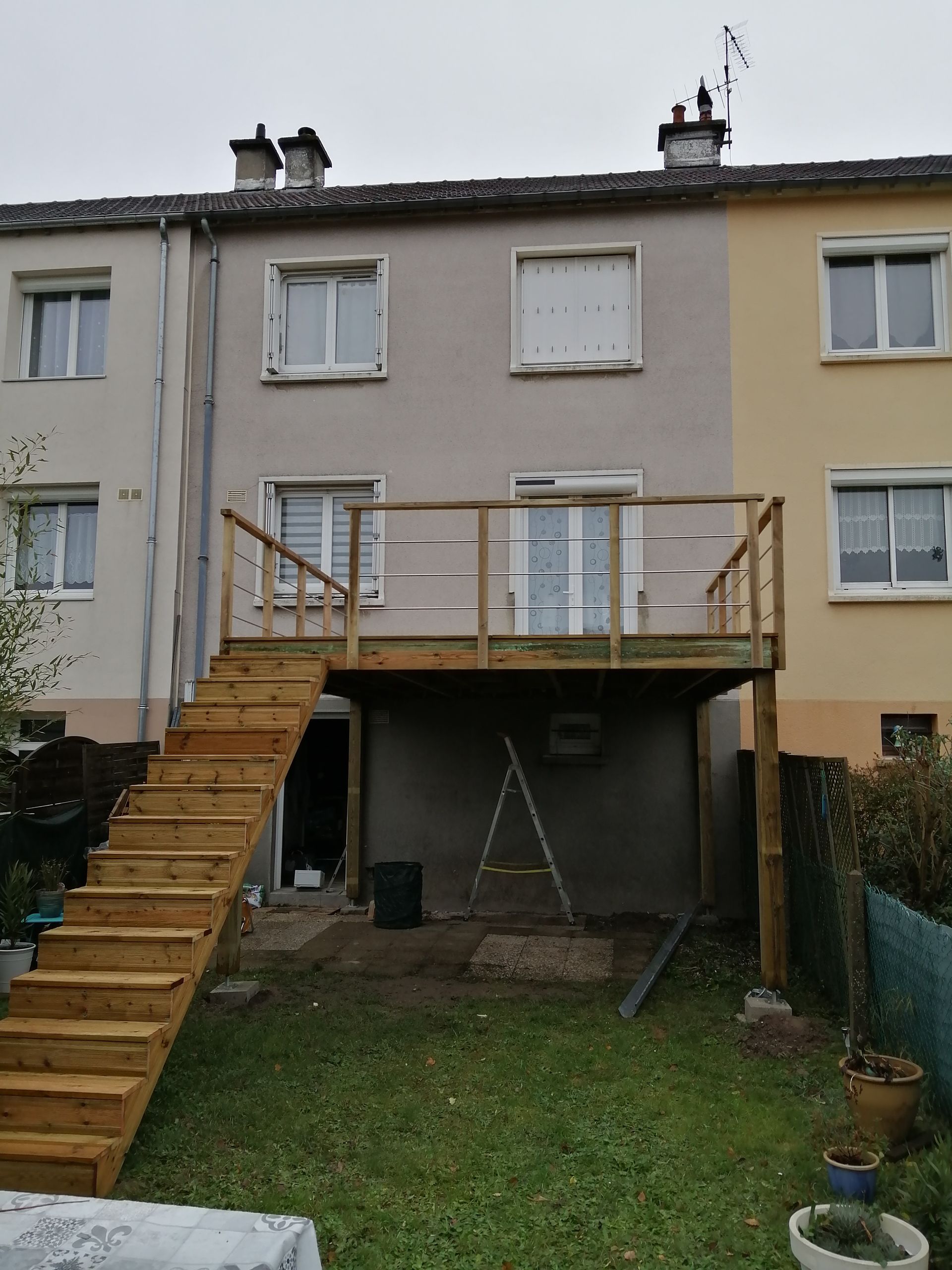 Terrasse labelle après travaux