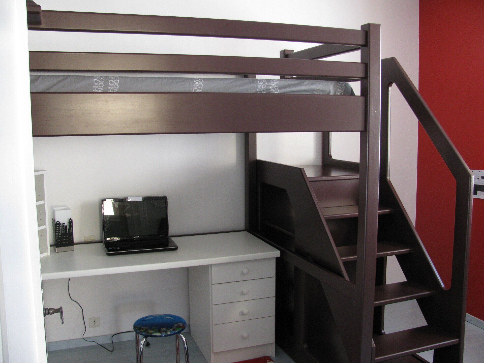 Lit mezzanine - Menuiserie Marseille Laurent