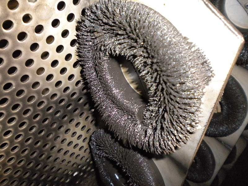 MdA 3 Monate im Betrieb in Kaltwasser, typische für Kaltwasser Feinmagnetite