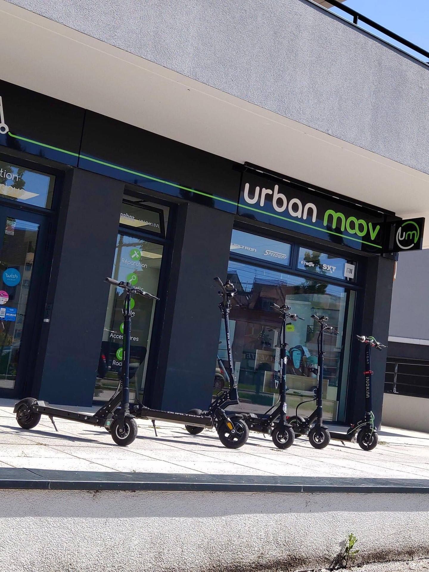 Devanture du magasin Urban Moov
