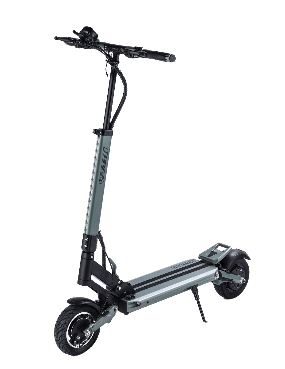 Trottinette électrique avec une béquille