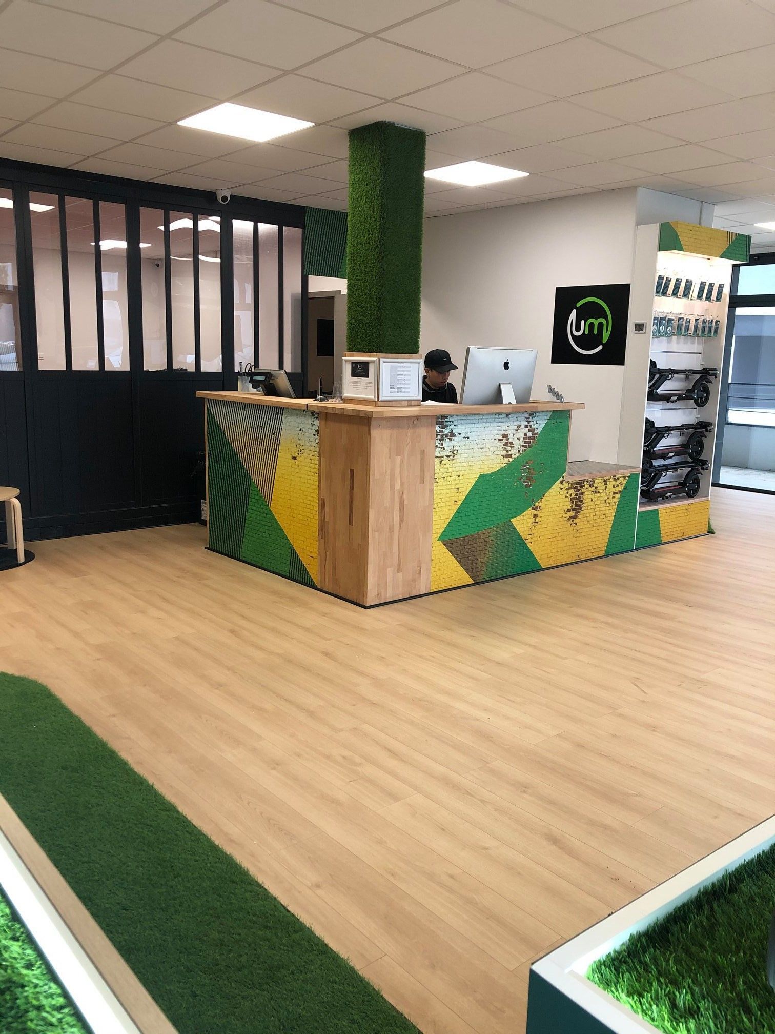 Intérieur du magasin Urban Moov
