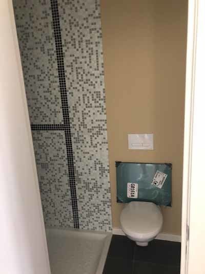 Schilderwerken toilet