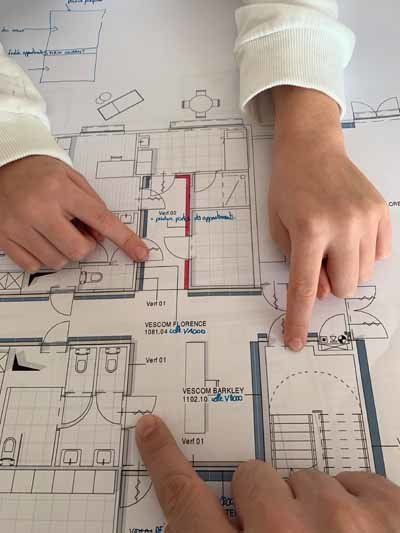 Plattegrond renovatie