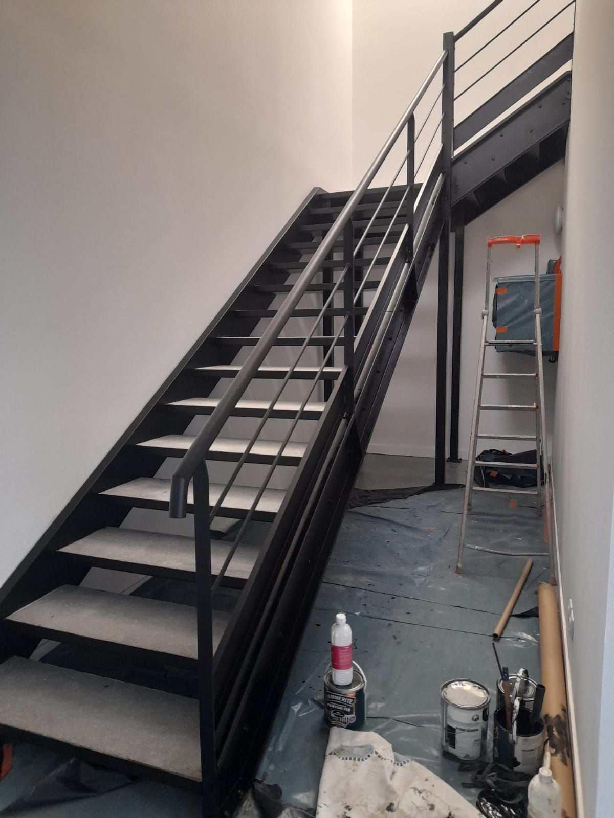 Peinture sur escalier