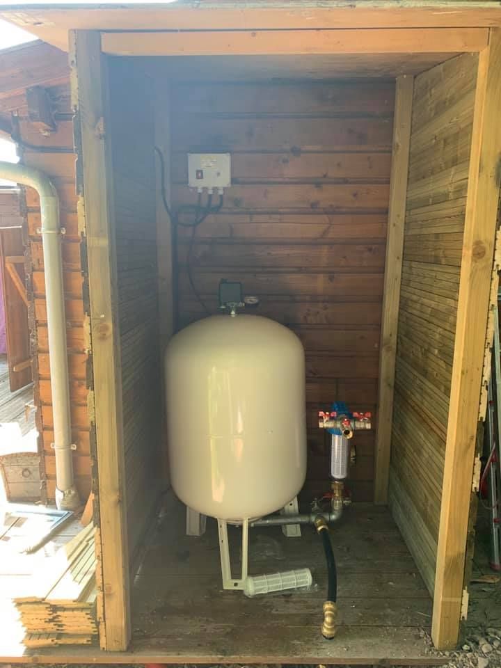 Ballon d'eau extérieur